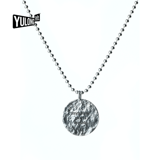 Moon brand necklace