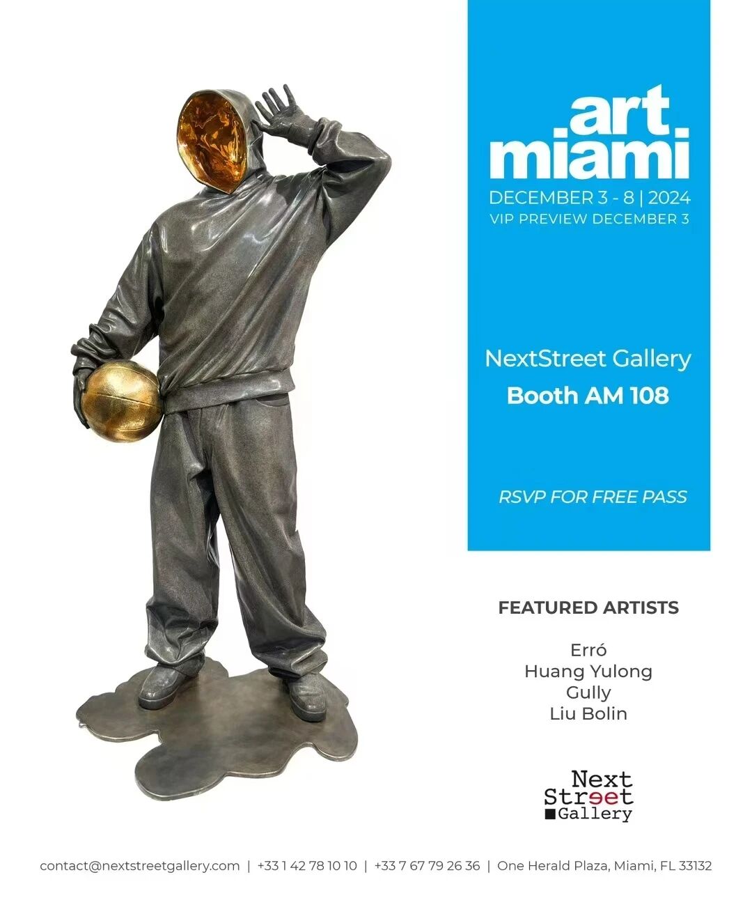 「art miami」2024.12.03—12.08 NextStreet Gallery Booth AM 108