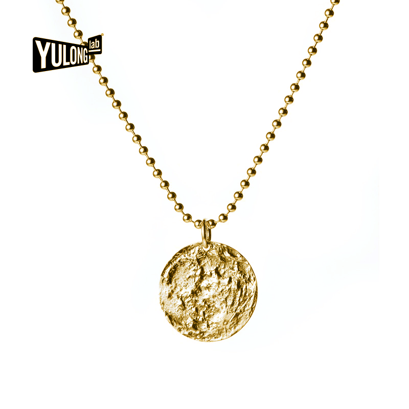 Moon brand necklace