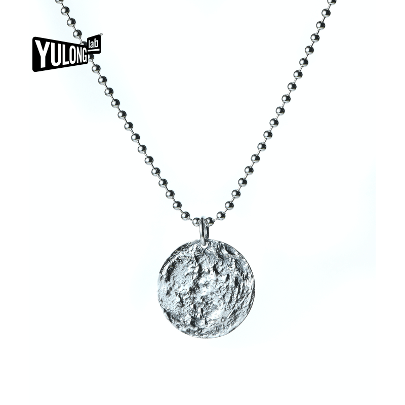 Moon brand necklace