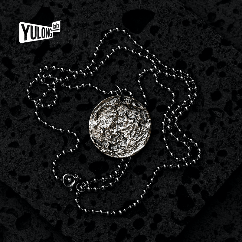 Moon brand necklace